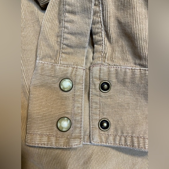 Fossil brand authentic Jeanswear. Lightweight corduroy button snap shirt  large - Picture 12 of 13